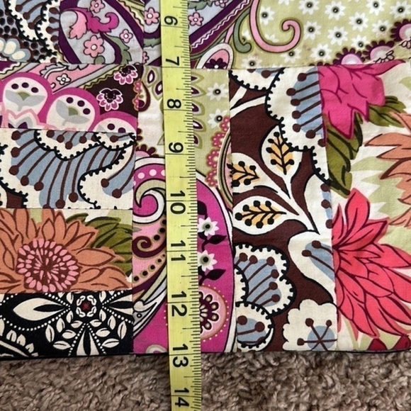 VERA Bradley Patchwork Medley Tote Shoulder Bag Purse Limited Edition 💕RARE💕 - Picture 11 of 15